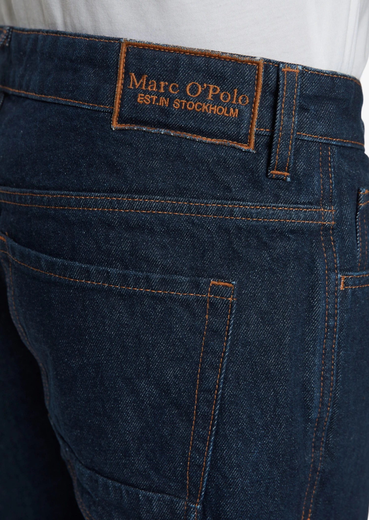 Marc O'Polo Grote Maten Wide Leg Jeans Heren Blauw 8 Marc O'Polo Grote Maten Wide Leg Jeans Heren Blauw - Afbeelding 6