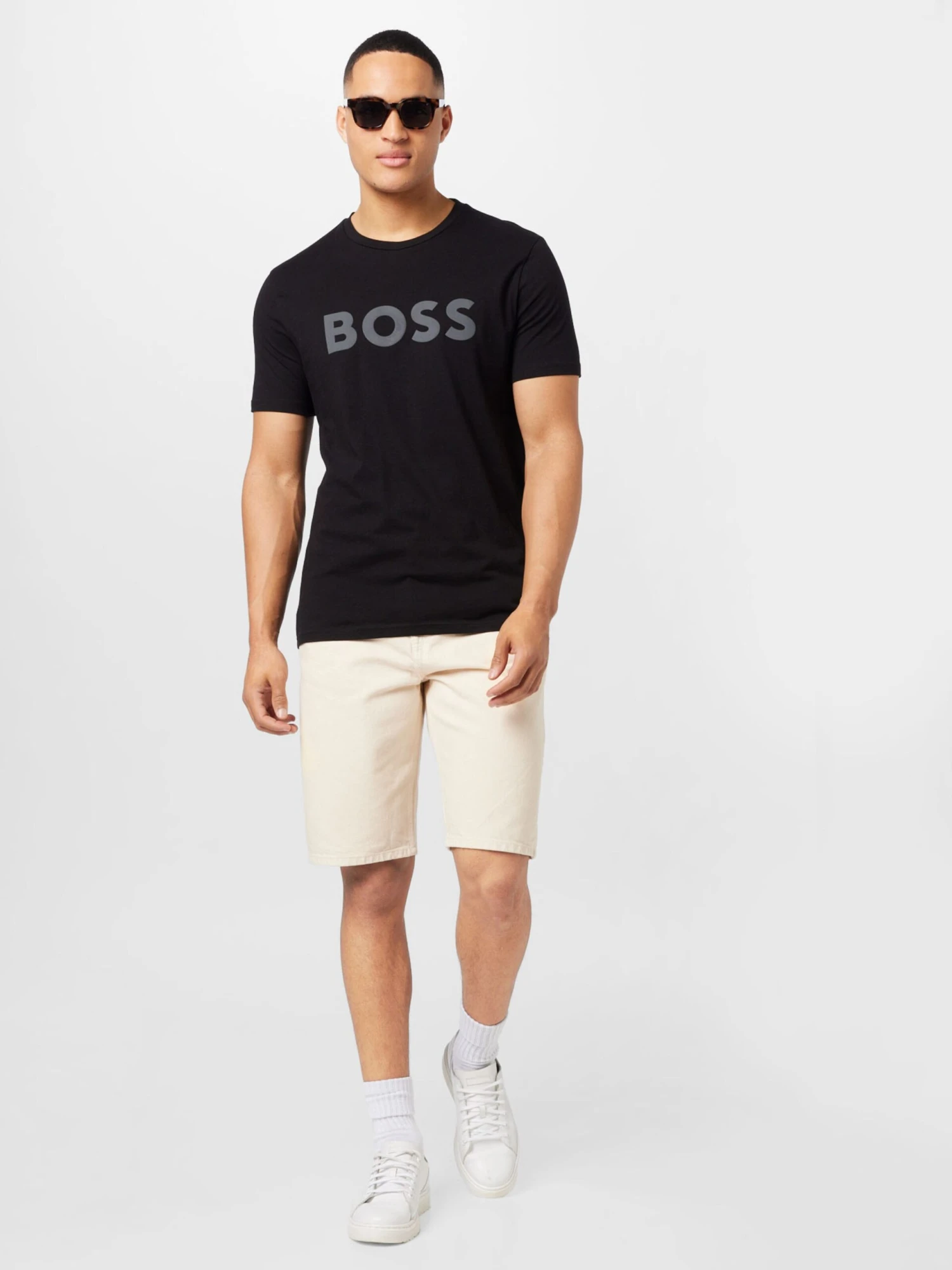BOSS ORANGE Shirts Shirt Thinking 1 Heren Zwart 7 BOSS ORANGE Shirts Shirt Thinking 1 Heren Zwart - Afbeelding 5