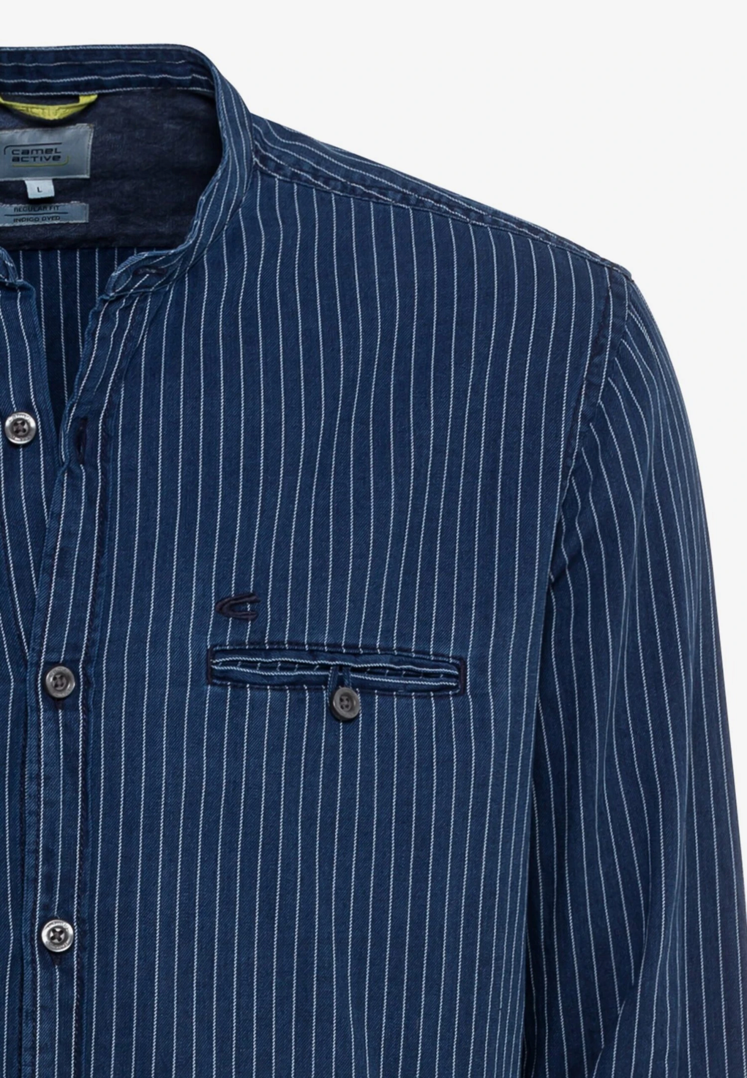 Camel Active Overhemden Regular Fit Overhemd Heren Navy 7 Camel Active Overhemden Regular Fit Overhemd Heren Navy - Afbeelding 6