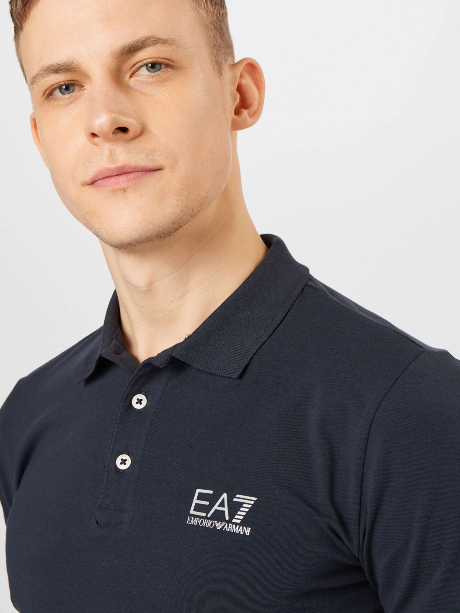 EA7 Emporio Armani Shirts Shirt Heren Donkerblauw 4 EA7 Emporio Armani Shirts Shirt Heren Donkerblauw - Afbeelding 2