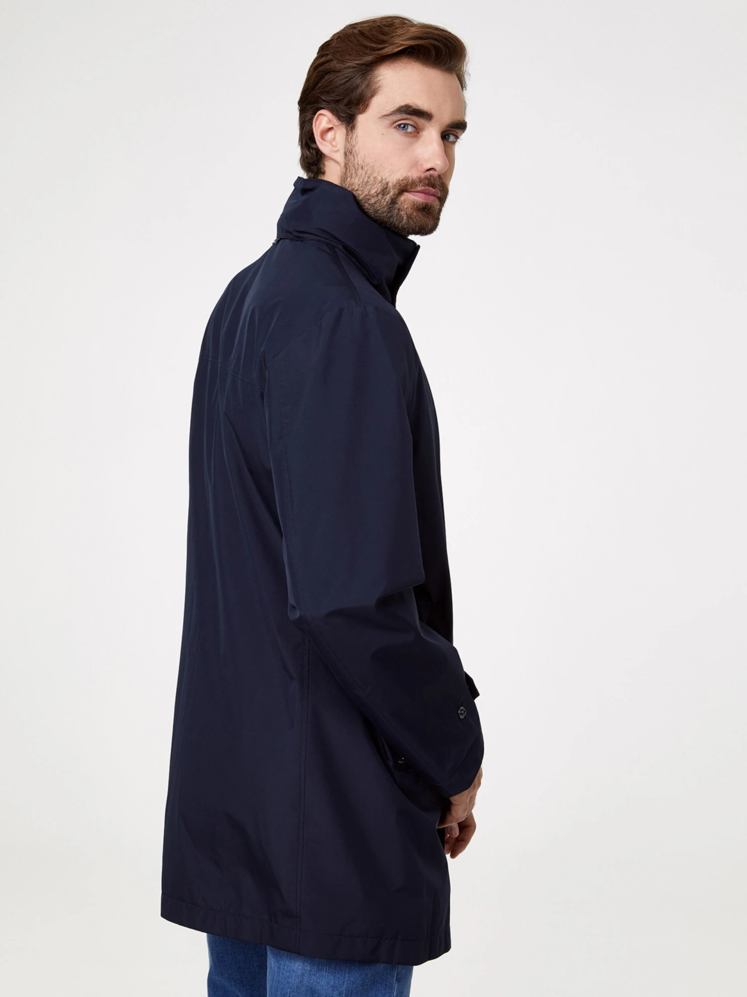 Pierre Cardin Mantels Tussenjas Heren Donkerblauw 7 Pierre Cardin Mantels Tussenjas Heren Donkerblauw - Afbeelding 5