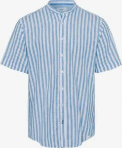 BRAX Overhemden Comfort Fit Overhemd Heren Blauw