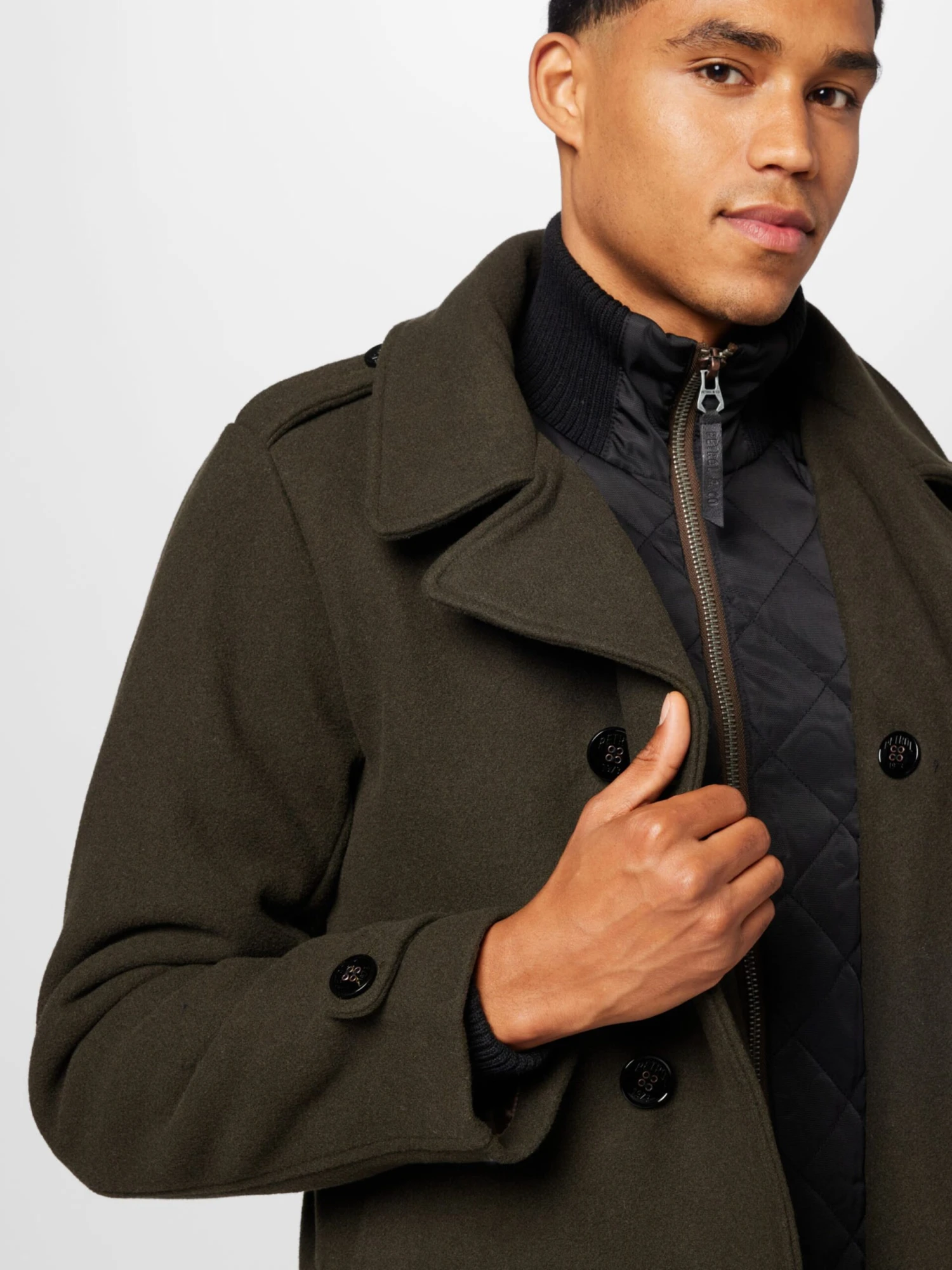 Petrol Industries Mantels Tussenjas Heren Donkergroen 7 Petrol Industries Mantels Tussenjas Heren Donkergroen - Afbeelding 5