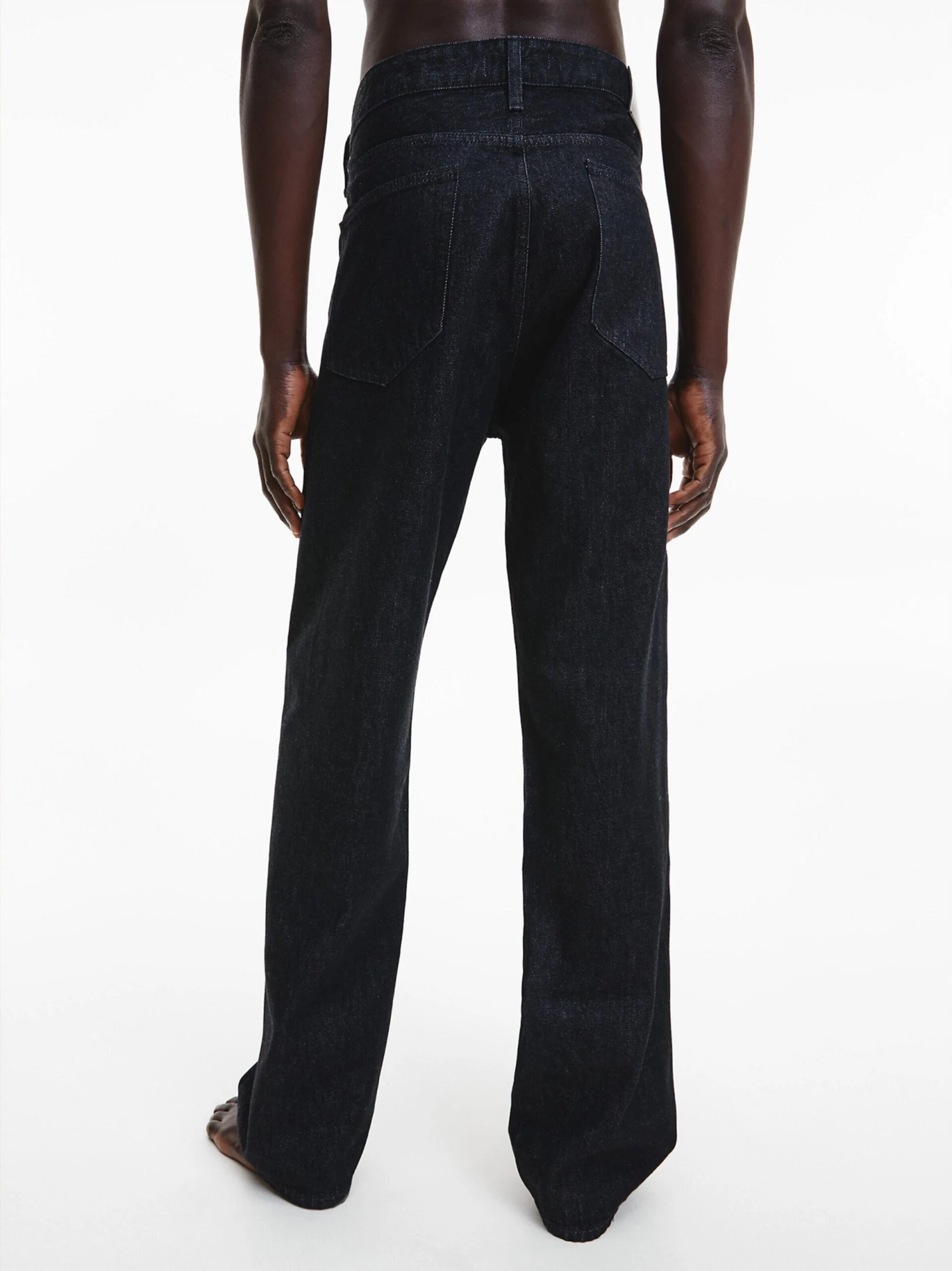Calvin Klein Grote Maten Loosefit Jeans Heren Zwart 6 Calvin Klein Grote Maten Loosefit Jeans Heren Zwart - Afbeelding 4