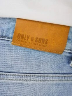 Only & Sons Grote Maten Regular Jeans Weft Heren Blauw -Heren Kleed Verkoop 228055e8d002f972557dc2c733f43aab