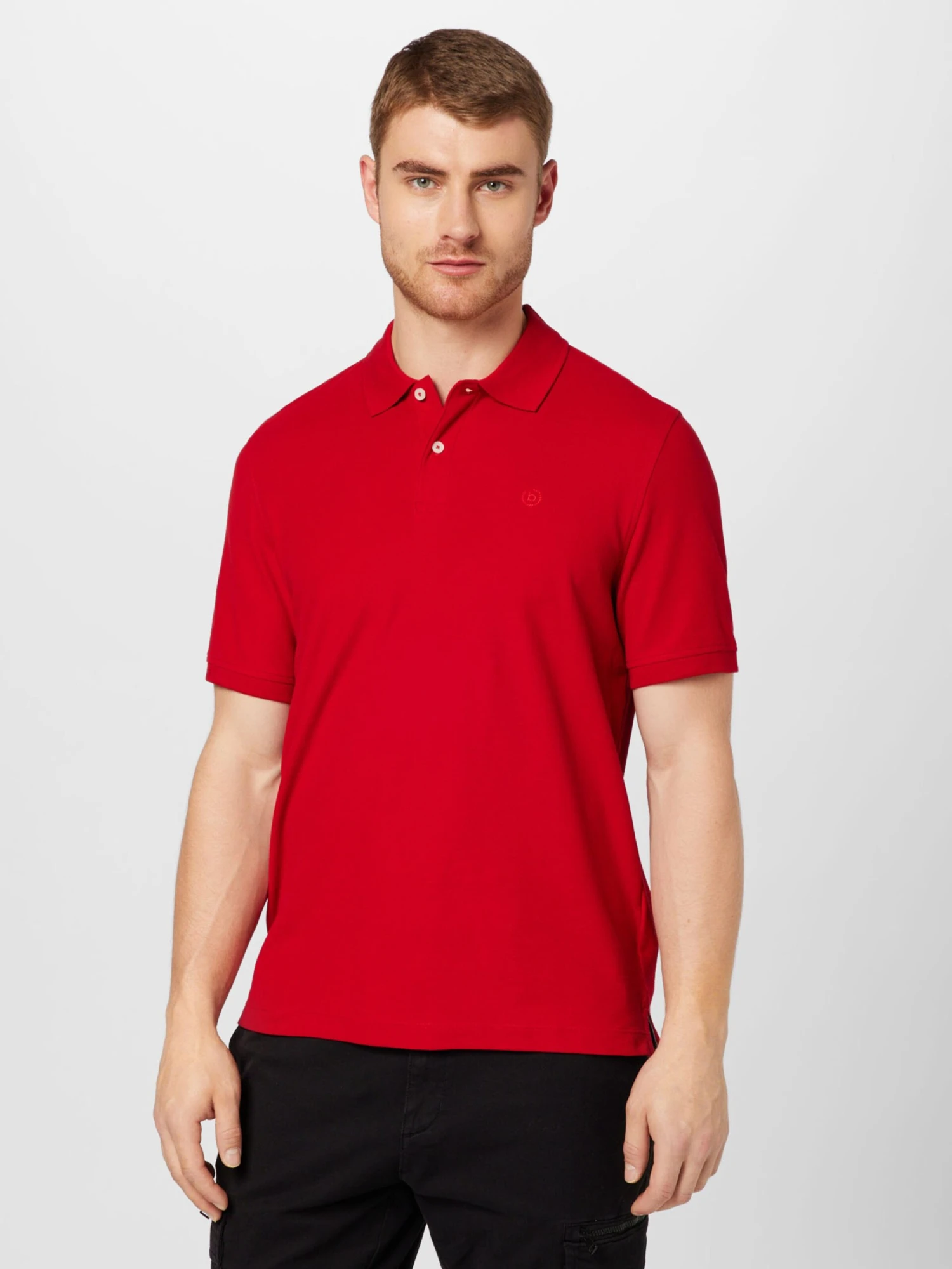 Bugatti Shirts Shirt Heren Vuurrood 5 Bugatti Shirts Shirt Heren Vuurrood - Afbeelding 3