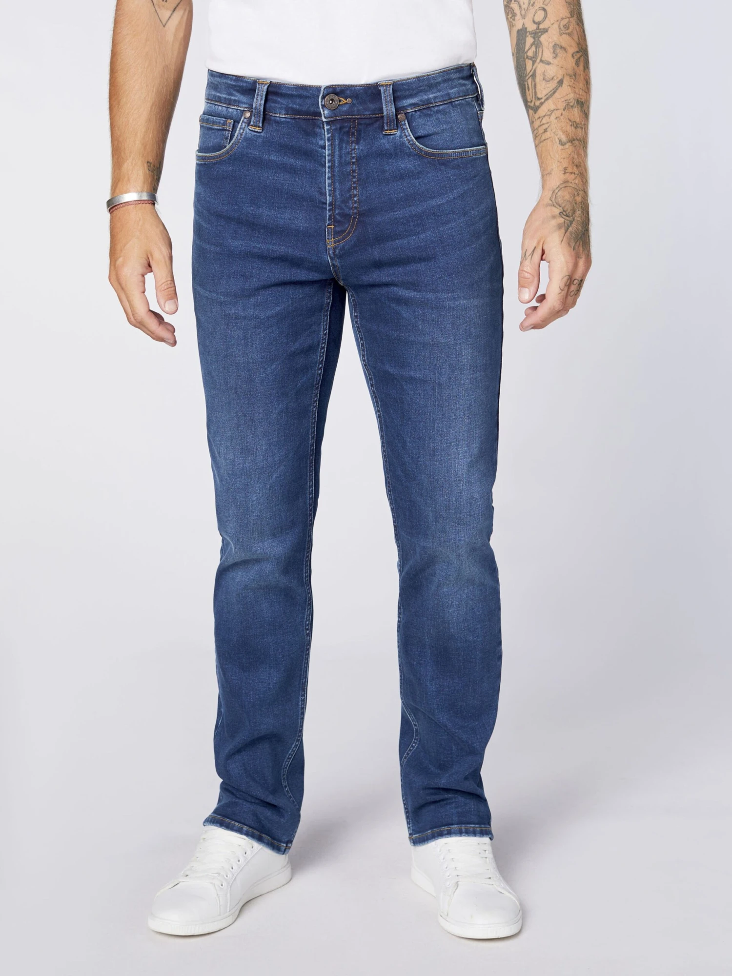 Grote Maten Regular Jeans Heren Blauw 5 Grote Maten Regular Jeans Heren Blauw - Afbeelding 3