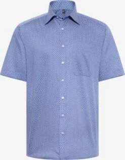 Eterna Overhemden Comfort Fit Overhemd Heren Blauw / Lichtblauw