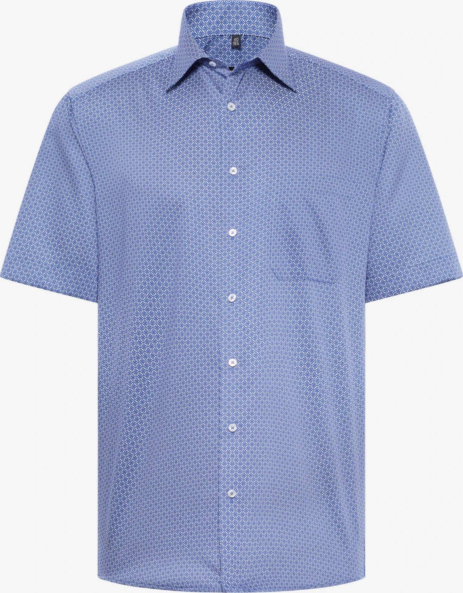 Eterna Overhemden Comfort Fit Overhemd Heren Blauw / Lichtblauw 3 Eterna Overhemden Comfort Fit Overhemd Heren Blauw / Lichtblauw