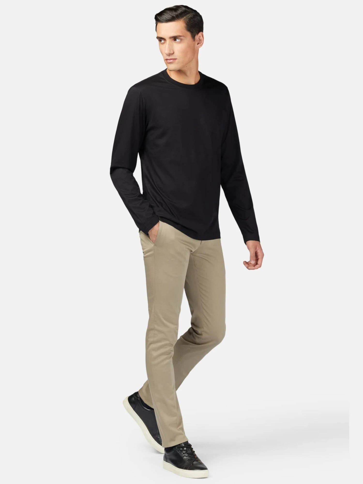 Shirts Shirt Heren Zwart 5 Shirts Shirt Heren Zwart - Afbeelding 3