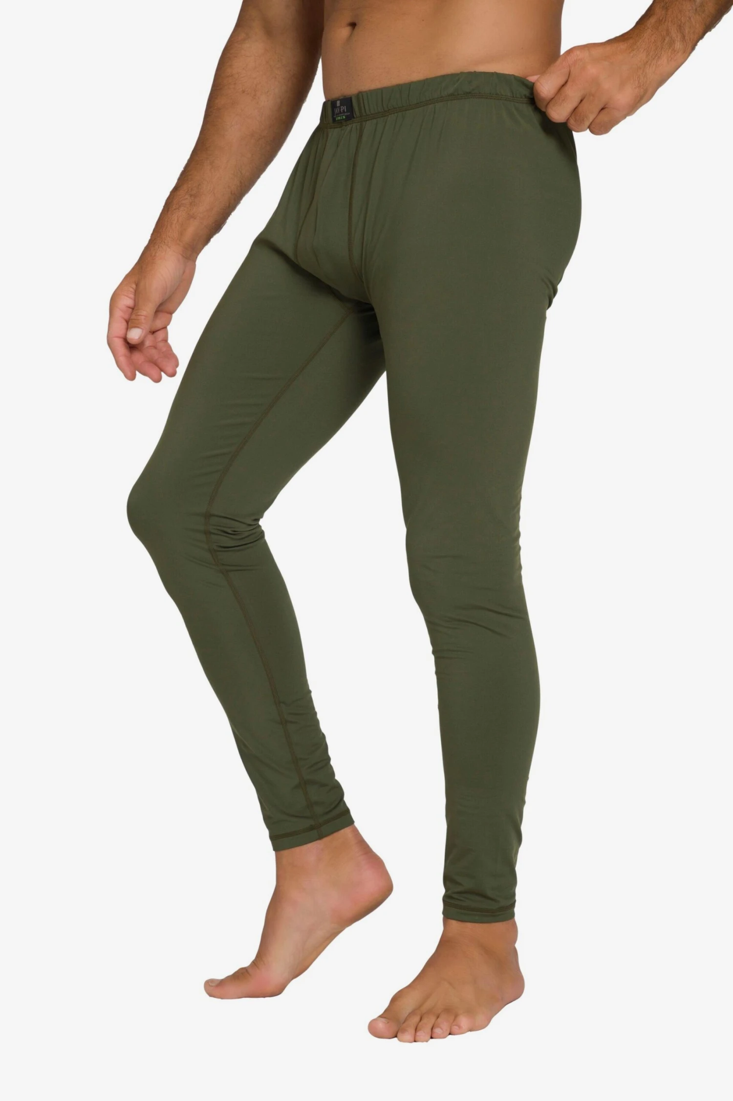 Ondergoed & Pyjamas Lange Onderbroek Heren Kaki 5 Ondergoed & Pyjamas Lange Onderbroek Heren Kaki - Afbeelding 3