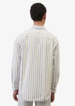 Marc O'Polo Overhemden Comfort Fit Overhemd Heren Wit -Heren Kleed Verkoop 3aee56cf636dbcdcc979748ae3bab899