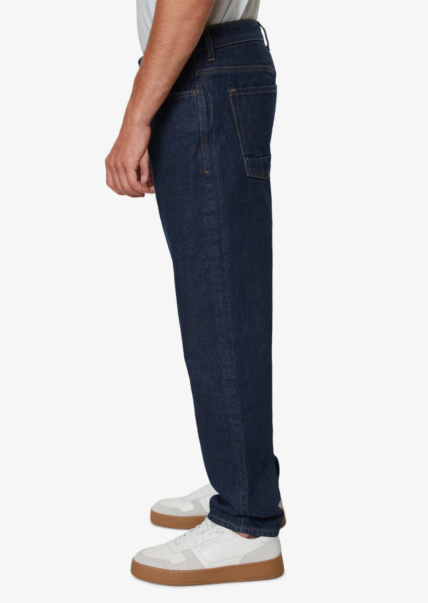 Marc O'Polo Grote Maten Wide Leg Jeans Heren Blauw 6 Marc O'Polo Grote Maten Wide Leg Jeans Heren Blauw - Afbeelding 4