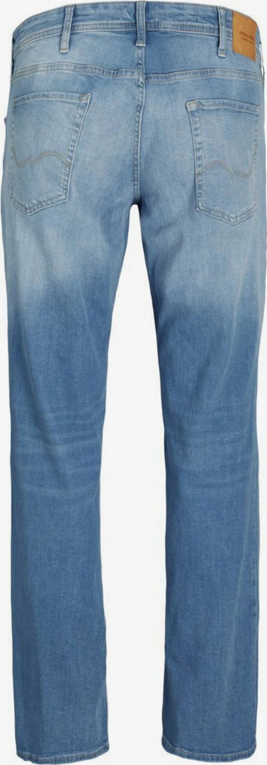 Jack & Jones Grote Maten Loosefit Jeans Heren Blauw 4 Jack & Jones Grote Maten Loosefit Jeans Heren Blauw - Afbeelding 2