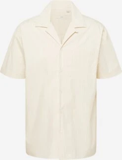 Overhemden Regular Fit Overhemd FANTASIA Heren Beige