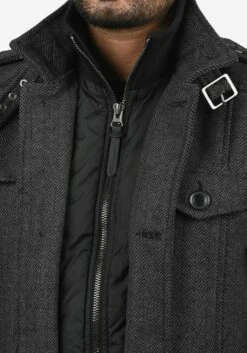 Indicode Jeans Mantels Winterjas Brandan Heren Grijs -Heren Kleed Verkoop 5a580beeddee9230550af5e7ce4b9f38
