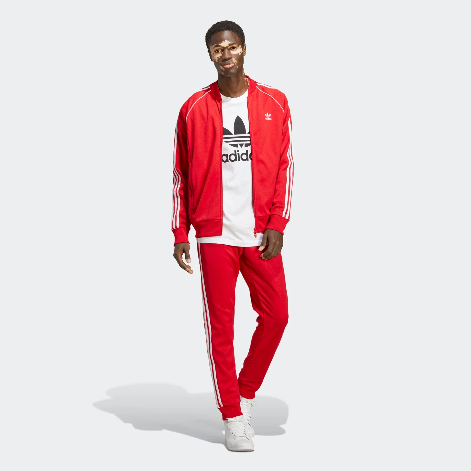 Adidas Originals Broeken Tapered Broek Heren Rood 6 Adidas Originals Broeken Tapered Broek Heren Rood - Afbeelding 4