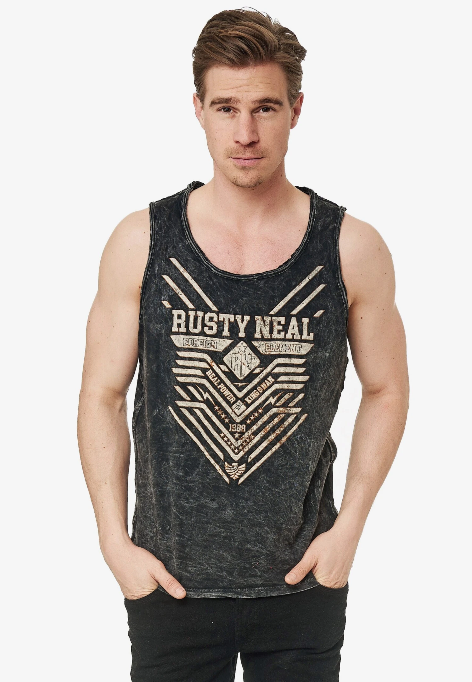 Shirts Shirt Heren Grijs 5 Shirts Shirt Heren Grijs - Afbeelding 3