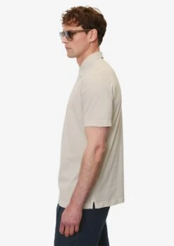 Marc O'Polo Shirts Shirt Heren Lichtbruin -Heren Kleed Verkoop 60f5a0a242f778262e2423103acd689a