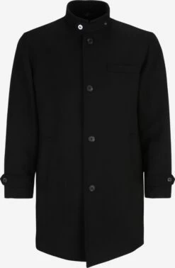 Mantels Tussenjas MELTON Heren Zwart