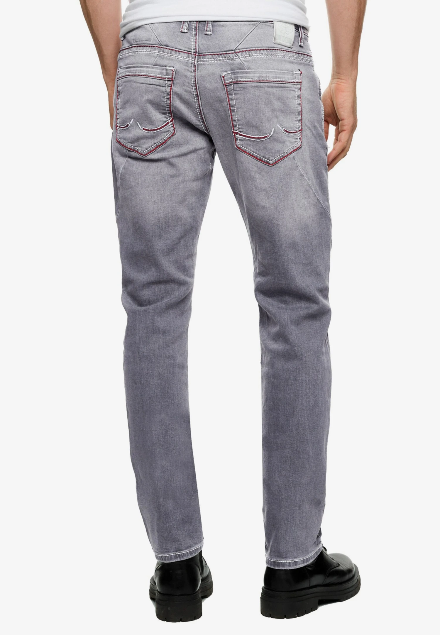 Grote Maten Regular Jeans ODAR Heren Grijs 7 Grote Maten Regular Jeans ODAR Heren Grijs - Afbeelding 5