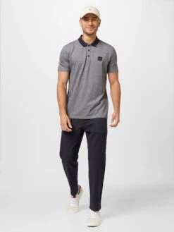 BOSS ORANGE Shirts Shirt Heren Navy / Duifblauw -Heren Kleed Verkoop 63365cbb8cbfe937a97d9e71806ad015