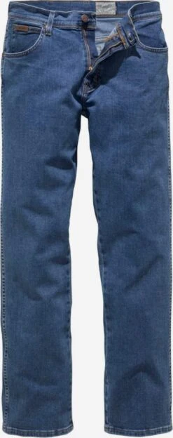 Wrangler Grote Maten Regular Jeans Texas Stretch Heren Blauw