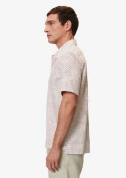 Marc O'Polo Overhemden Regular Fit Overhemd Heren Lichtrood -Heren Kleed Verkoop 6818fc188f24725567187675b8823b5a