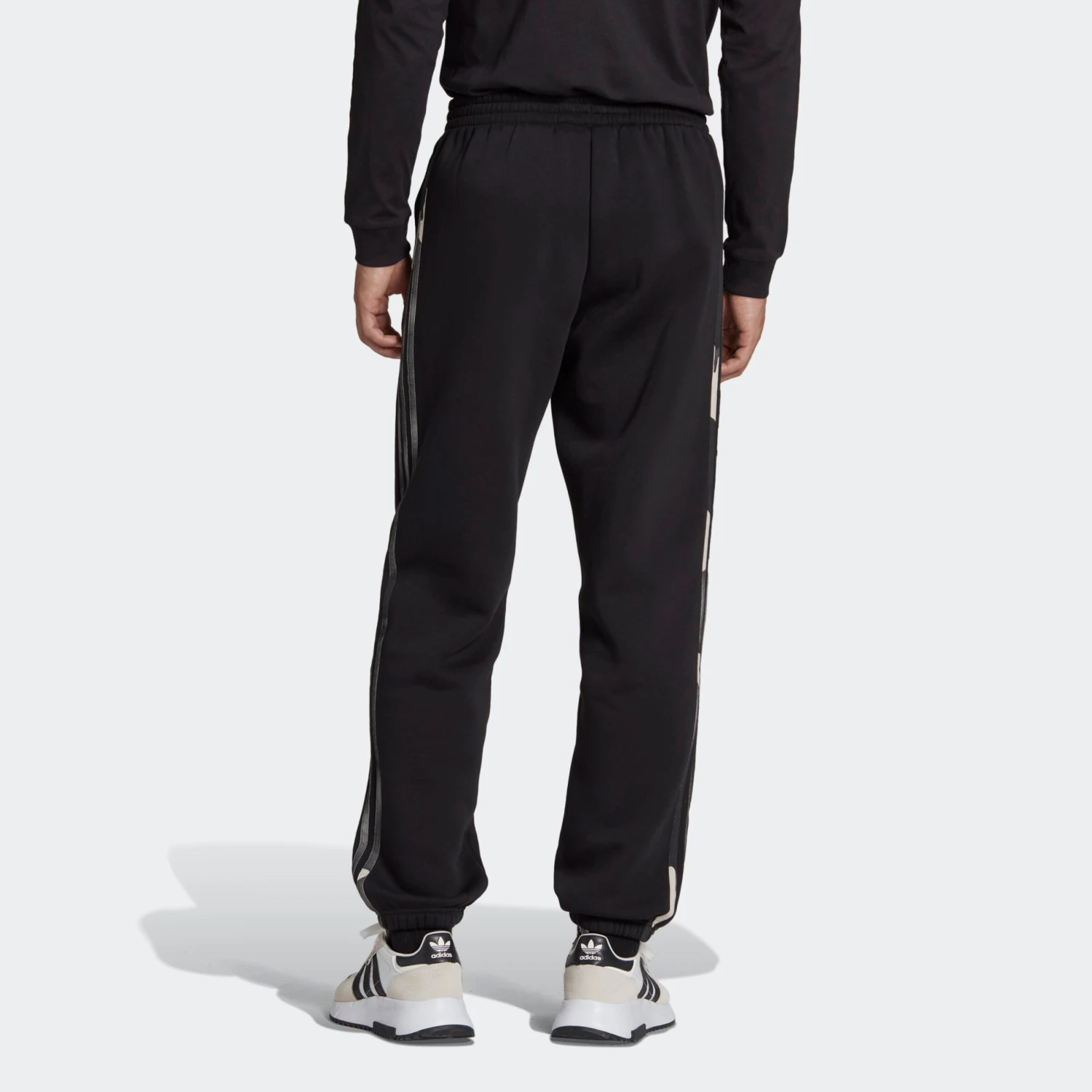Adidas Originals Broeken Tapered Broek Heren Zwart 5 Adidas Originals Broeken Tapered Broek Heren Zwart - Afbeelding 3