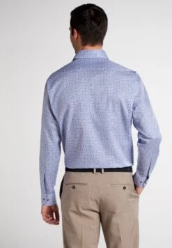 Eterna Overhemden Regular Fit Overhemd Heren Royal Blue/koningsblauw -Heren Kleed Verkoop 6b63281ec2795eb03ec2043105d3bd2f