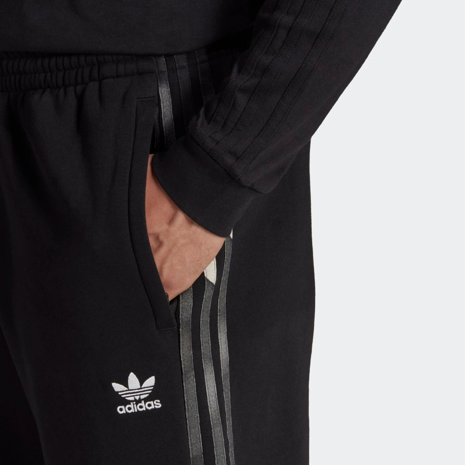 Adidas Originals Broeken Tapered Broek Heren Zwart 6 Adidas Originals Broeken Tapered Broek Heren Zwart - Afbeelding 4