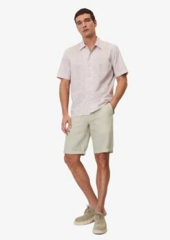 Marc O'Polo Overhemden Regular Fit Overhemd Heren Lichtrood -Heren Kleed Verkoop 6fca5140d7d798ebc8ae357805a4b6e9