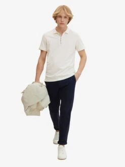 Tom Tailor Shirts Shirt Heren Crème -Heren Kleed Verkoop 762e1c58bc7147a4be5bfa70c27e9e9d