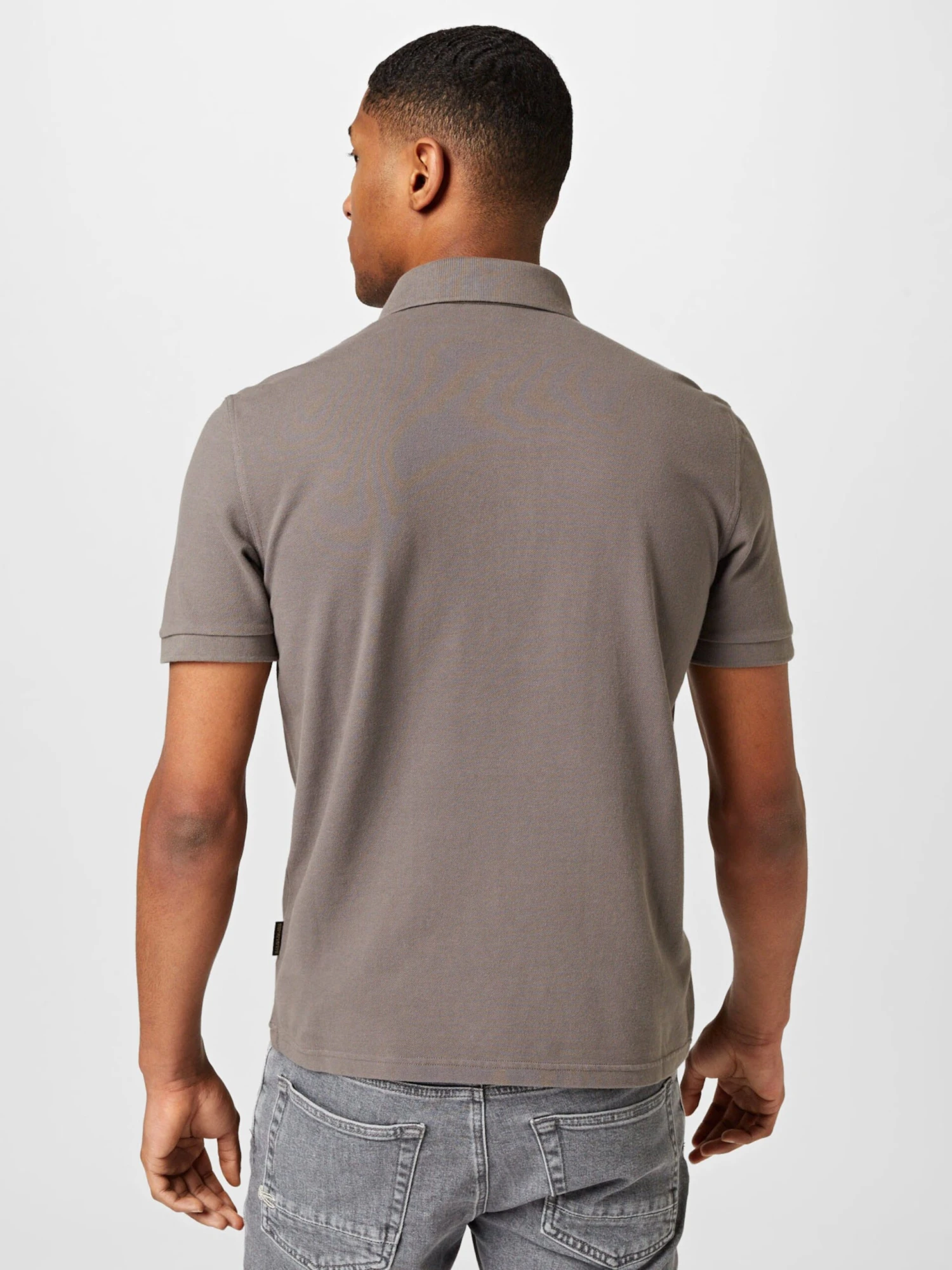 Napapijri Shirts Shirt EOLANOS Heren Taupe 6 Napapijri Shirts Shirt EOLANOS Heren Taupe - Afbeelding 4