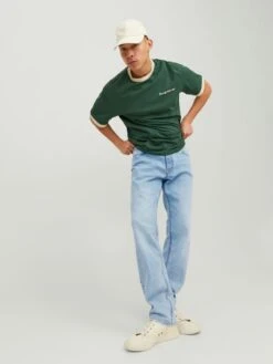 Jack & Jones Grote Maten Regular Jeans Clark Original SBD 175 Heren Blauw -Heren Kleed Verkoop 82d7d9415c8661c666e9879873c14c88