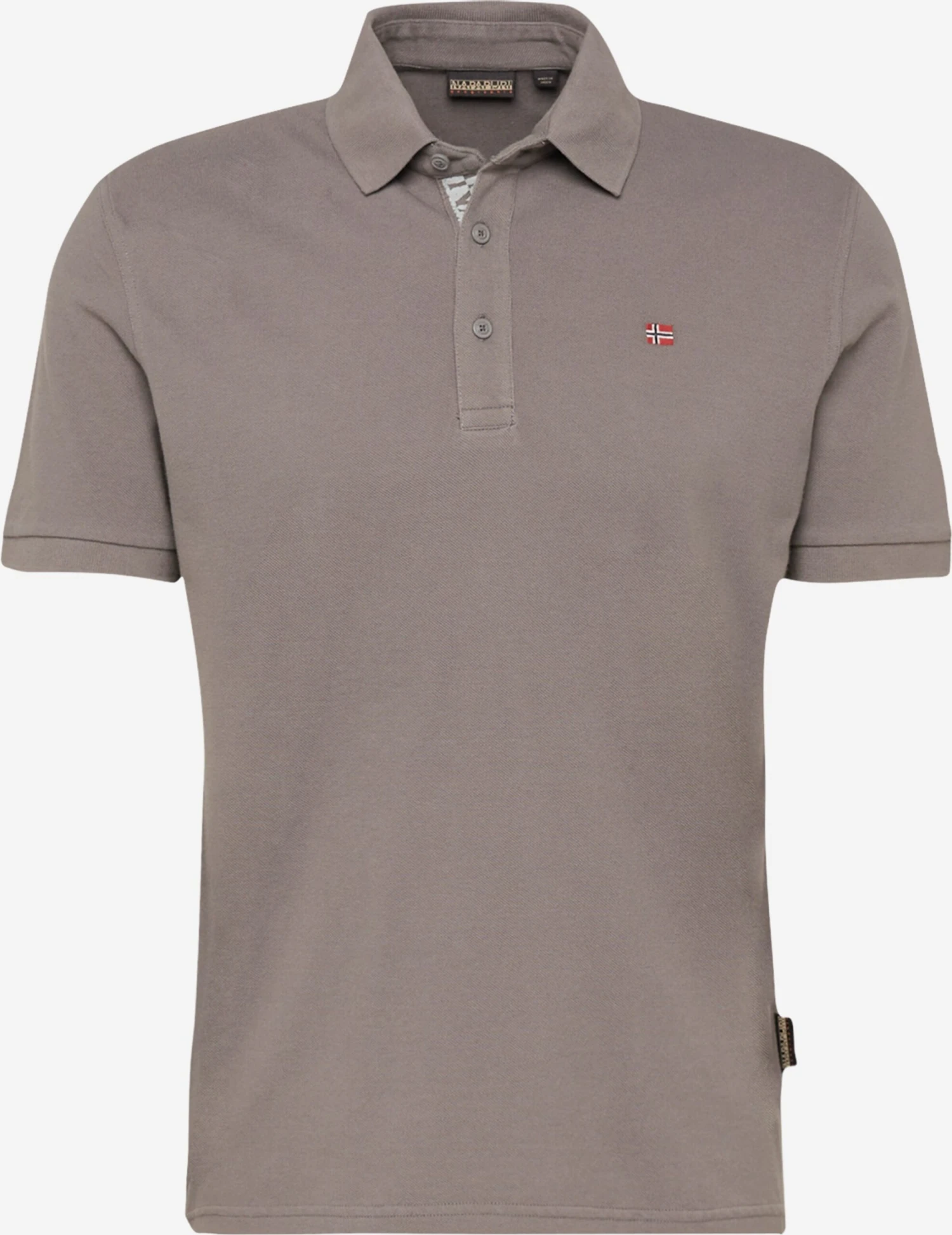 Napapijri Shirts Shirt EOLANOS Heren Taupe 3 Napapijri Shirts Shirt EOLANOS Heren Taupe