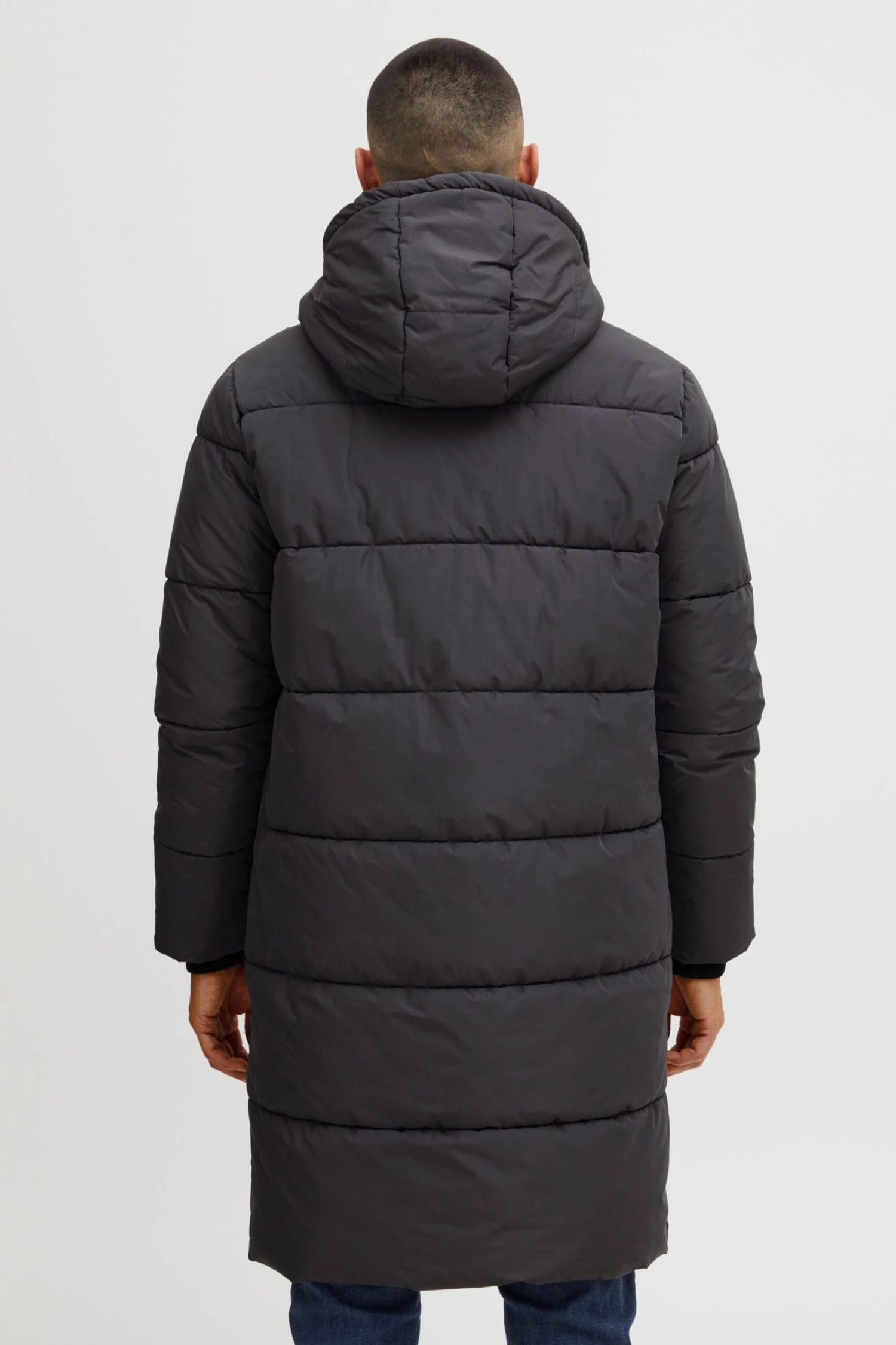 Mantels Winterjas Prdooby Heren Antraciet 6 Mantels Winterjas Prdooby Heren Antraciet - Afbeelding 4