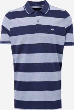 FYNCH-HATTON Shirts Shirt Heren Marine / Lichtblauw