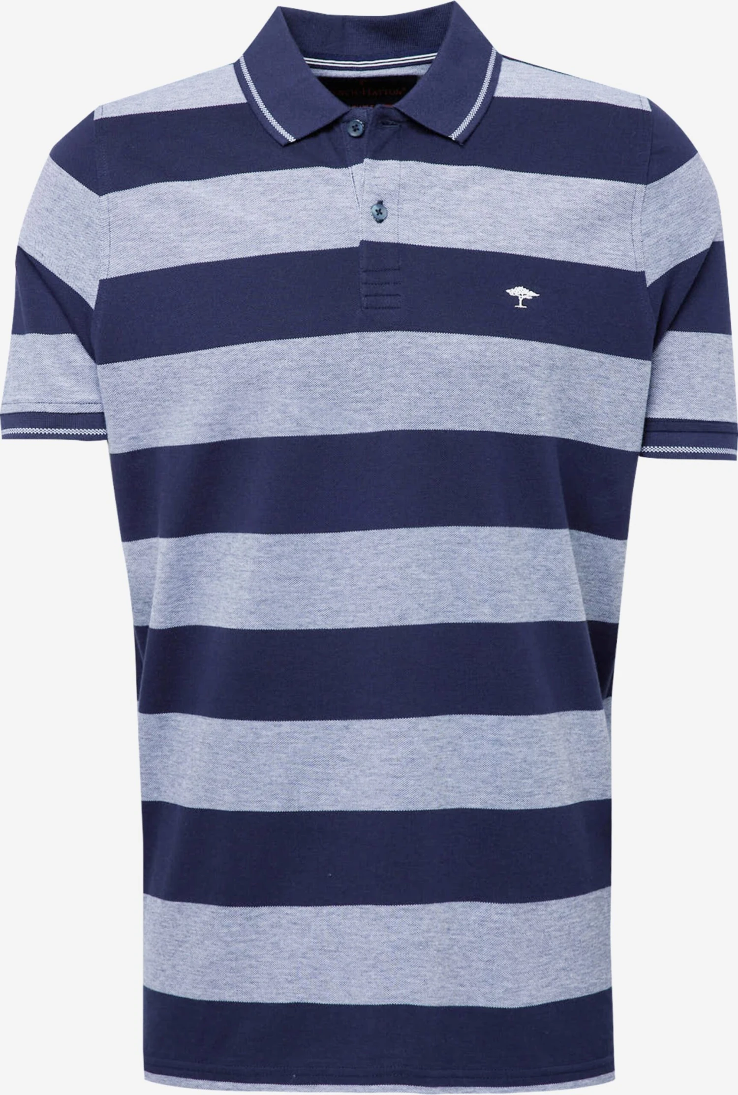 FYNCH-HATTON Shirts Shirt Heren Marine / Lichtblauw 3 FYNCH-HATTON Shirts Shirt Heren Marine / Lichtblauw