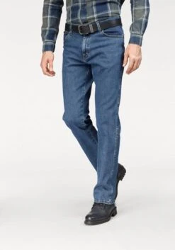 Wrangler Grote Maten Regular Jeans Texas Stretch Heren Blauw -Heren Kleed Verkoop 8d6524af0866527e61a80ea00666da5d