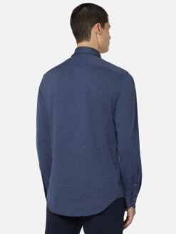 Overhemden Regular Fit Functioneel Overhemd Heren Navy -Heren Kleed Verkoop 972f9a4d5435de761a080781f13074a5