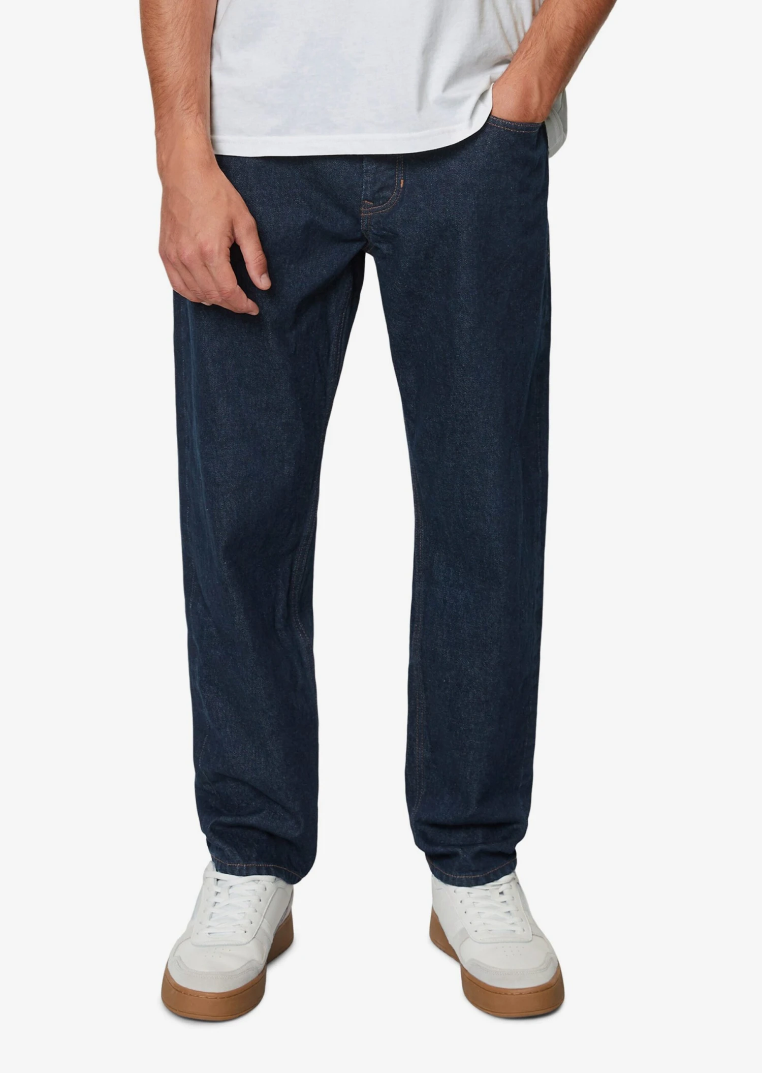 Marc O'Polo Grote Maten Wide Leg Jeans Heren Blauw 4 Marc O'Polo Grote Maten Wide Leg Jeans Heren Blauw - Afbeelding 2