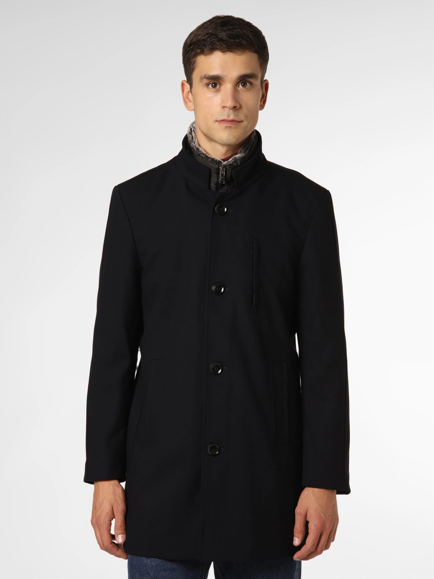 Mantels Winterjas Denver Heren Nachtblauw 4 Mantels Winterjas Denver Heren Nachtblauw - Afbeelding 2