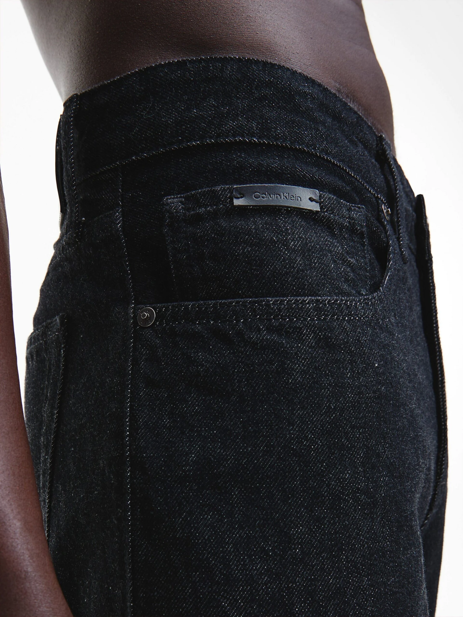 Calvin Klein Grote Maten Loosefit Jeans Heren Zwart 7 Calvin Klein Grote Maten Loosefit Jeans Heren Zwart - Afbeelding 5