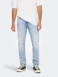 Only & Sons Grote Maten Regular Jeans Weft Heren Blauw -Heren Kleed Verkoop ab8d42ddd18b94da8fa0e1f8d3518671