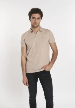 Shirts Shirt CALVIN Heren Beige -Heren Kleed Verkoop b039a6a08e453d5470eb4466a021ca7e