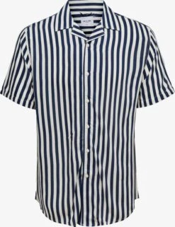 Only & Sons Overhemden Comfort Fit Overhemd Wayne Heren Donkerblauw