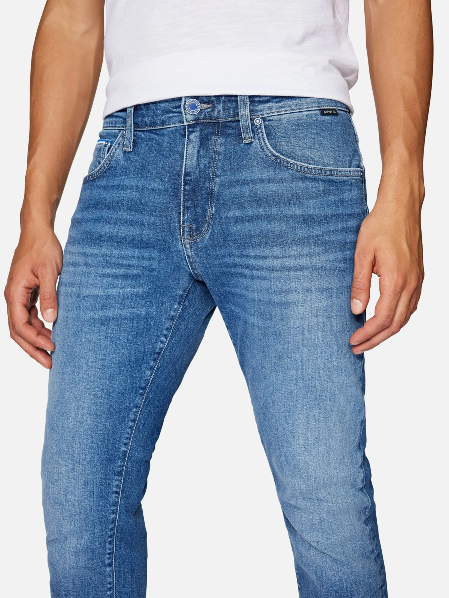 Mavi Grote Maten Regular Jeans Marcus Heren Blauw 8 Mavi Grote Maten Regular Jeans Marcus Heren Blauw - Afbeelding 6