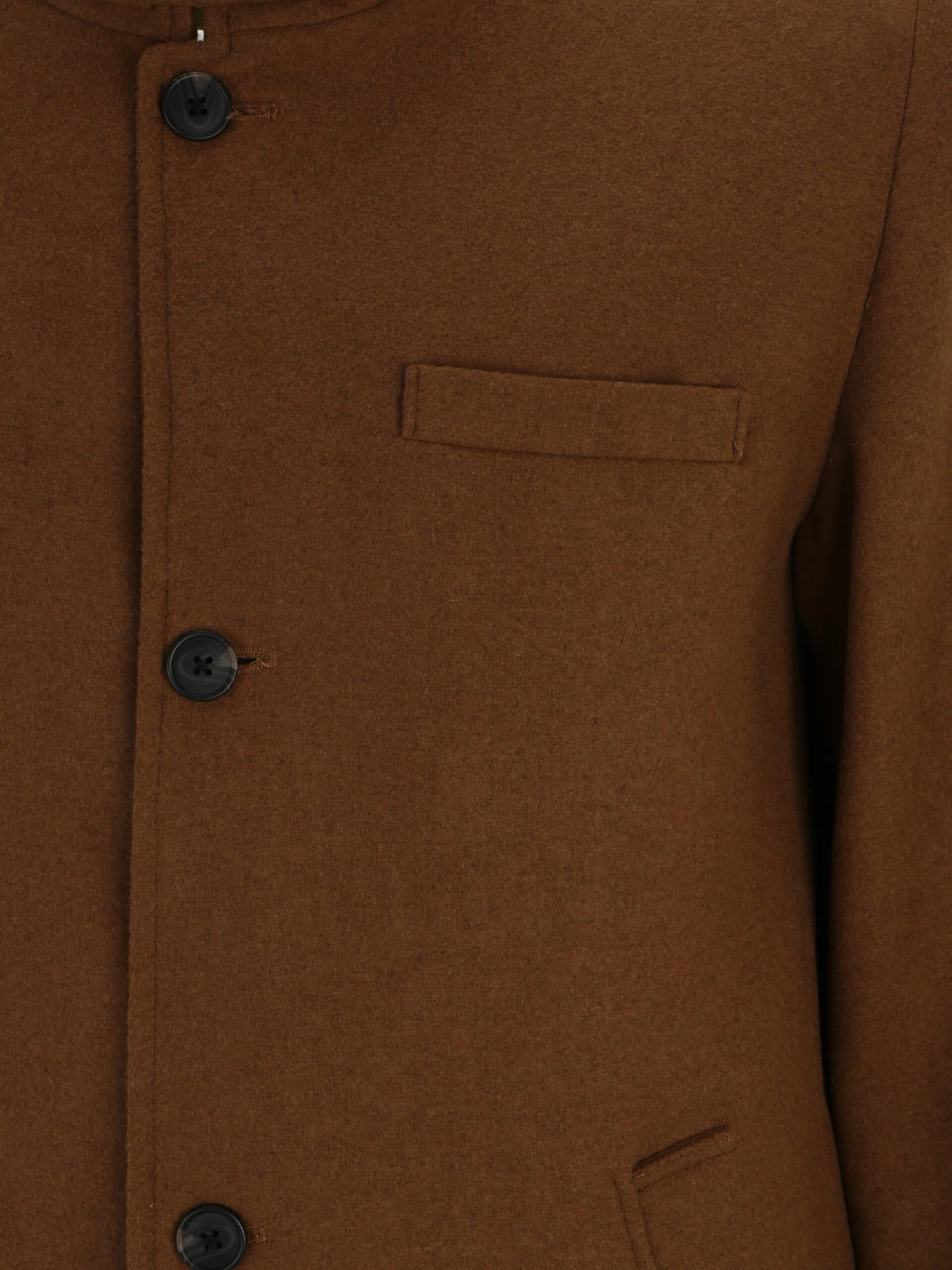 Mantels Tussenjas MELTON Heren Kaki 5 Mantels Tussenjas MELTON Heren Kaki - Afbeelding 3