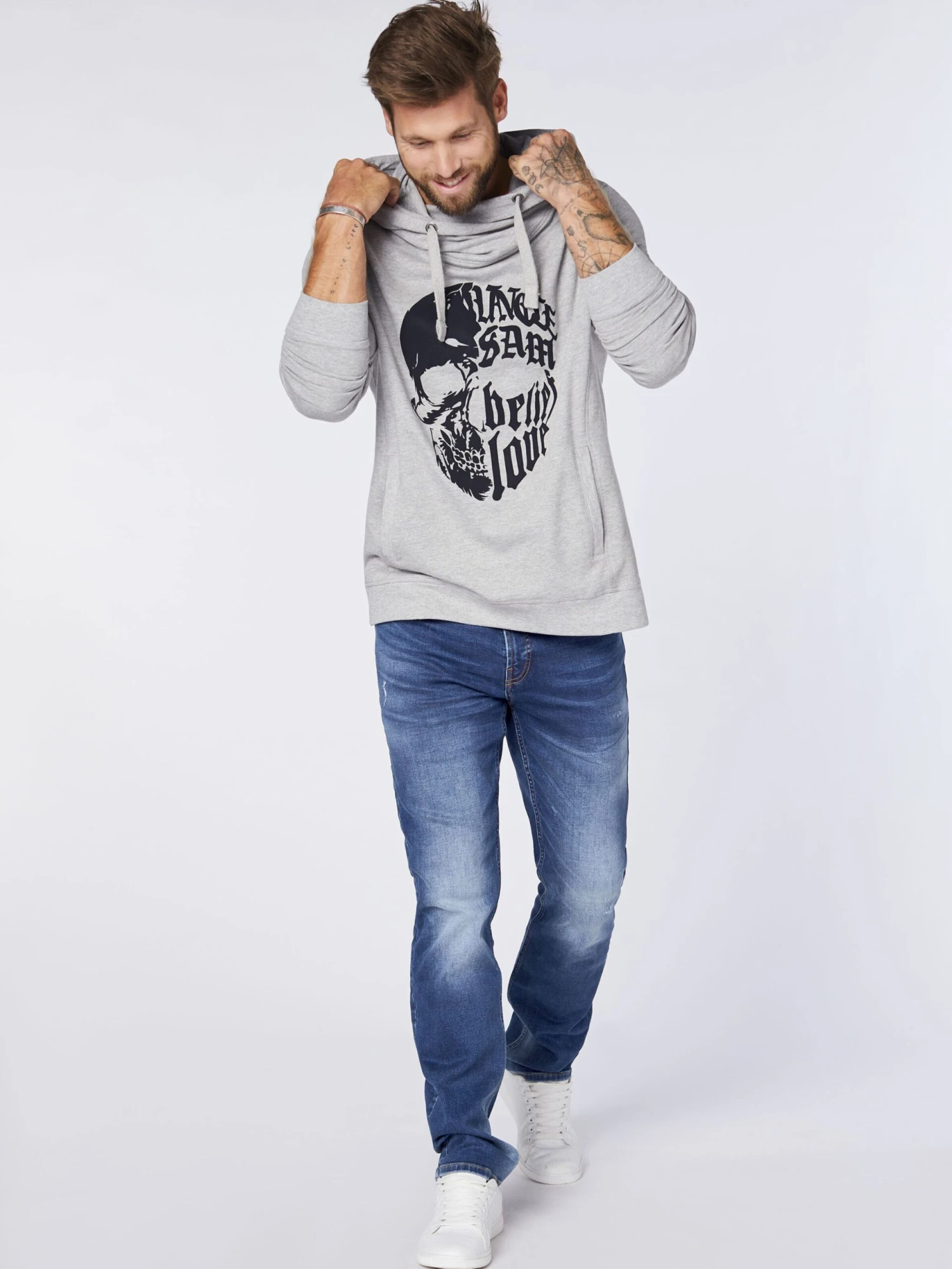 Grote Maten Regular Jeans Heren Blauw 7 Grote Maten Regular Jeans Heren Blauw - Afbeelding 5